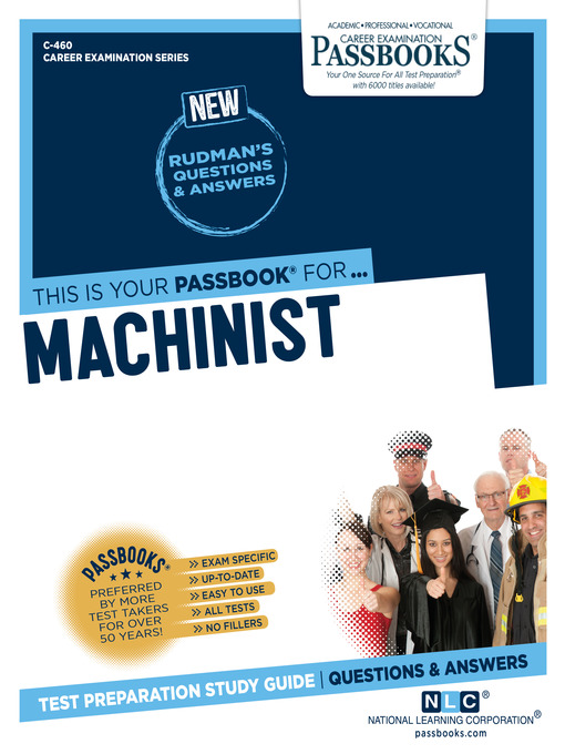 Title details for Machinist by National Learning Corporation - Available